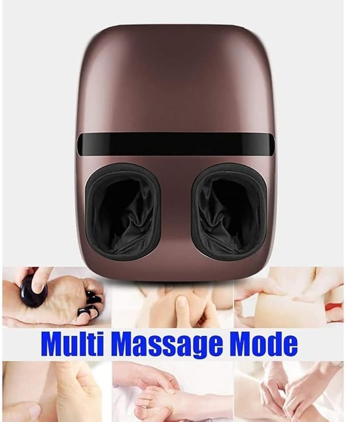 Foot Massager Machine Deep Kneading Massager Delivers Relief for Tired Muscles and Plantar Multi-Level Settings &amp Adjustable Intensity for Home or Office Use (Color : White)