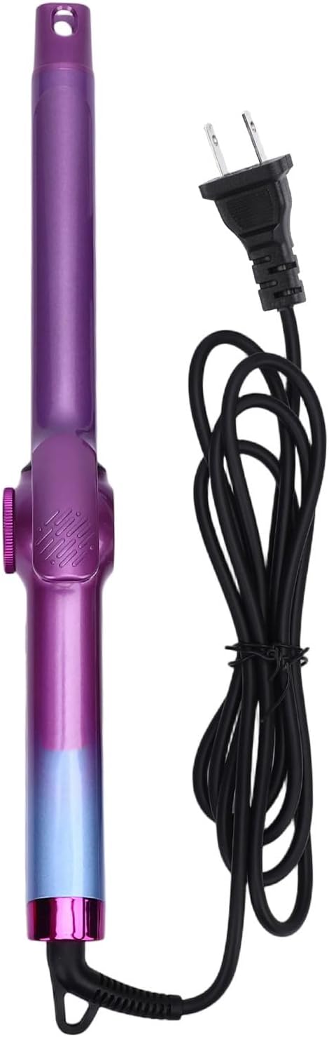 TARSHYRY Ceramic Hair Curling Iron Professional Ionic Hair Curler with Swivel Power Cord High Heat Resist ABS Polymer Shell Even Heat Distribution for All Hair Types Gradient Purple (US Plug)