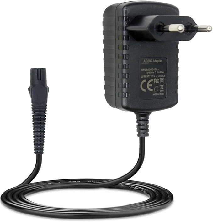5.9V 600ma Shaver ChargerCompatible for Braun Electric Shaver BL-3 Series 130 140 150 Series 1 510 530 550 560 565 815 565CC HC5030 8385(AU)