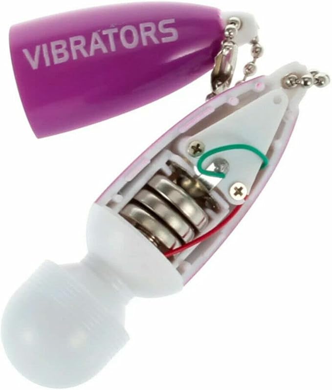 Powerful Electric Tool Back Massager Vibrating for Woman Sports Recovery Muscle Aches Pain Shoulder Neck Leg Hand Foot Massage Toy (White Big and Purple Mini Massage)
