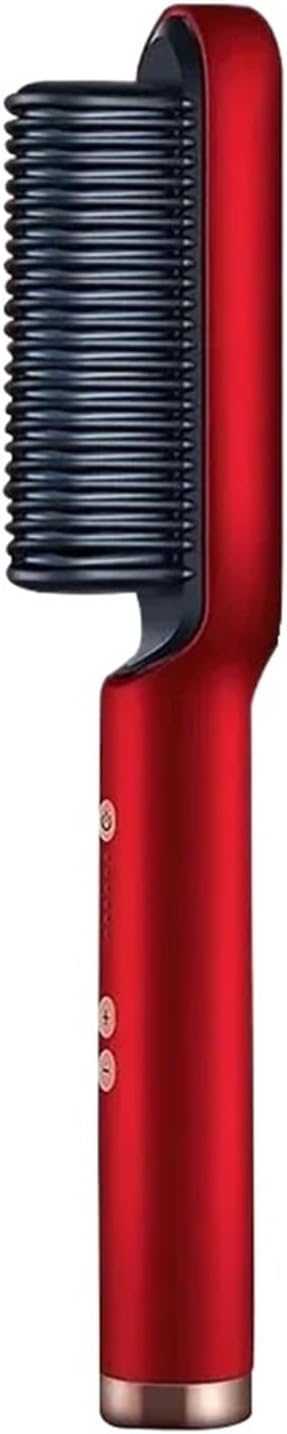 Five Temperature for Quick Heating of The Straight Hair Brush(RedAU)