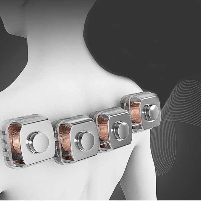Neck Shoulder Back Massager with Heat - Shiatsu Neck Massager Present for Men/Women/Mom/Dad - Deep Kneading Massage for Neck Back Shoulder Waist Leg Feet and Muscle