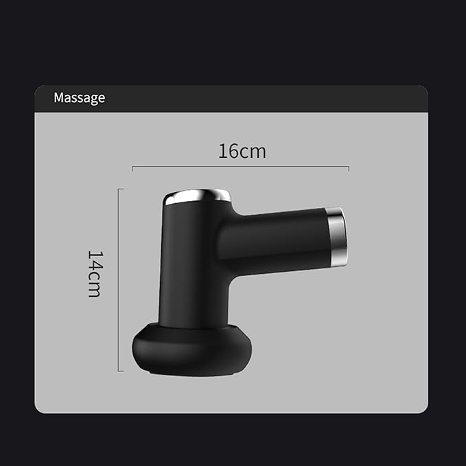 Cordless Electric Back Massager Handheld Muscle Massager Rechargeable Portable Massage Device for Women Men Full Body Relaxation Gift Travel Home Massage Tool