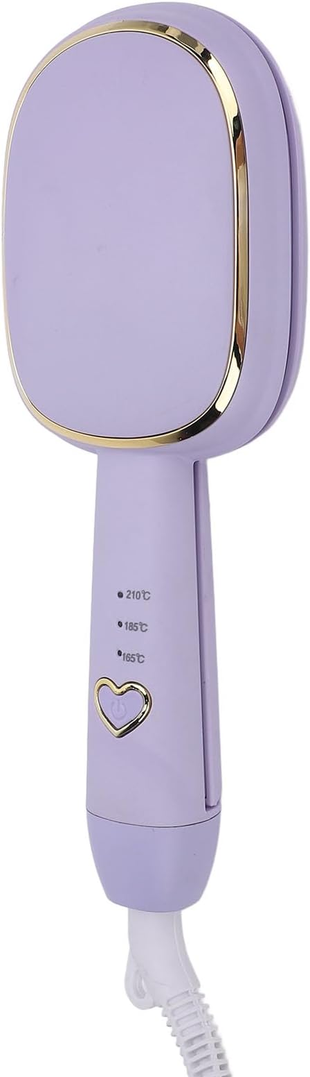 32mm Egg Roll Hair Curler Waving Curling Iron Fast Heating Hair Crimper Waver for Women Girls Purple (US Plug 110V)