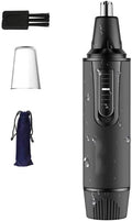 Nose and Ear Hair Trimmer – Painless Precision Tool Battery PoweredWet/Dry Easy to Clean