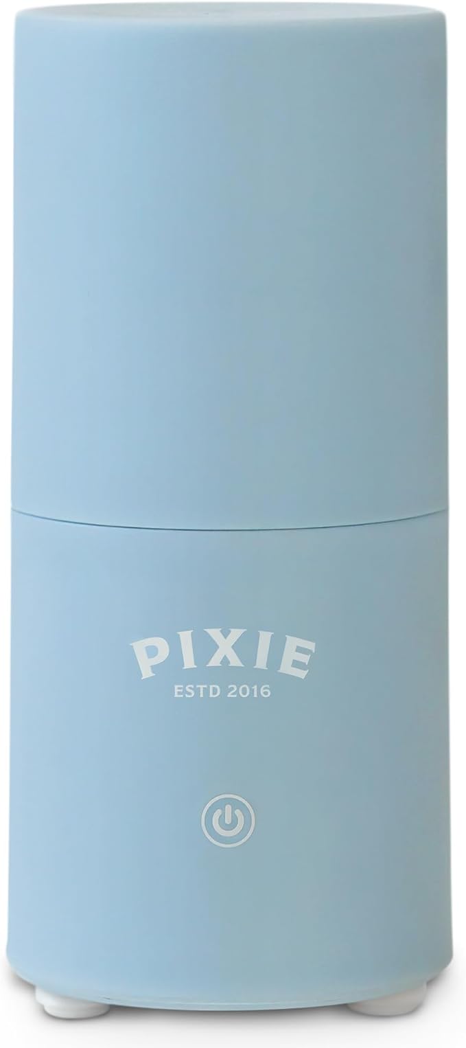 Pixie Menstrual Cup and Disc Steamer Sterilizer - 3 Minute Steam Clean - Sensor On-Off Button - Automatic Shut Off - Compact Cylinder Design
