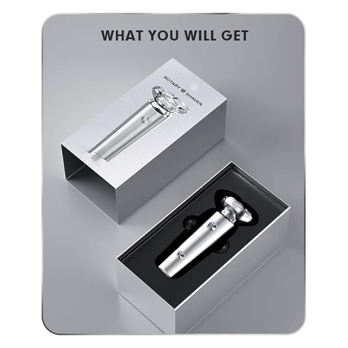 Head Shavers for Bald Men Electric Shaver Man Magnetic Suction Razor Head Rechargeable Men's Shaving Machine IPX7 Waterproof Wet Dry Dual Use