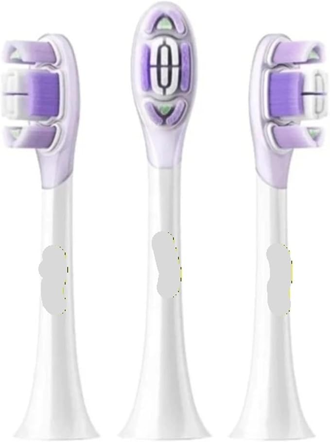 Vibrating Electric Toothbrush Head 3-Pack Sonic Vibration Accessories(Caring Version)