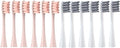 4/12PCSCompatible for Oclean Toothbrush Head for X/X Pro/Z1/F1/One/Air 2/SE Electric Sonic(12PCS-Pink-Gray)