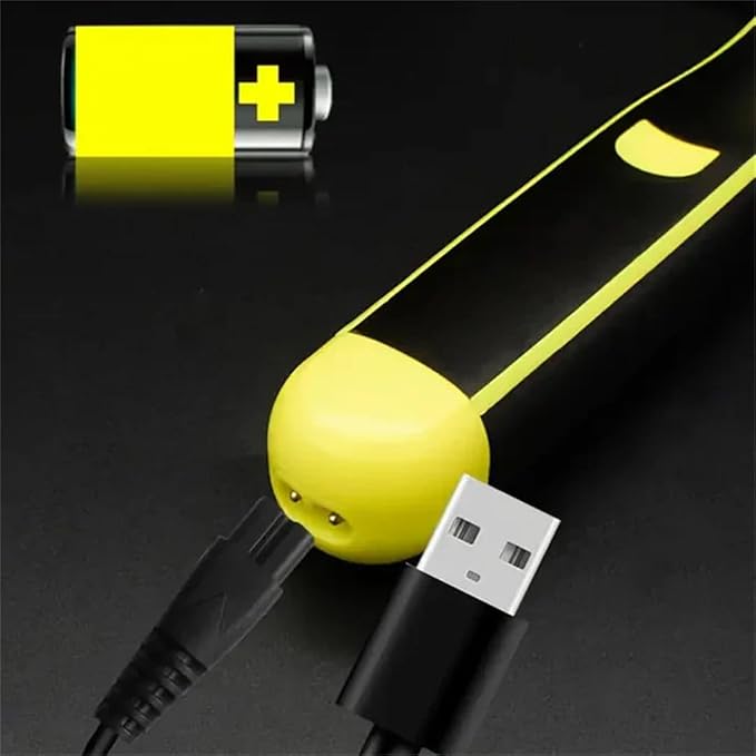 Gentle Dry Shaver (Black Yellow)