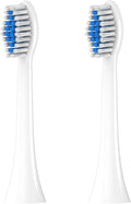 2/4/8/12/20 Pcs Soft Replacement Brush HeadsCompatible for Philips Electric Toothbrush Toothbrushes Head Refill for 1100 4100(White-2 Pcs)
