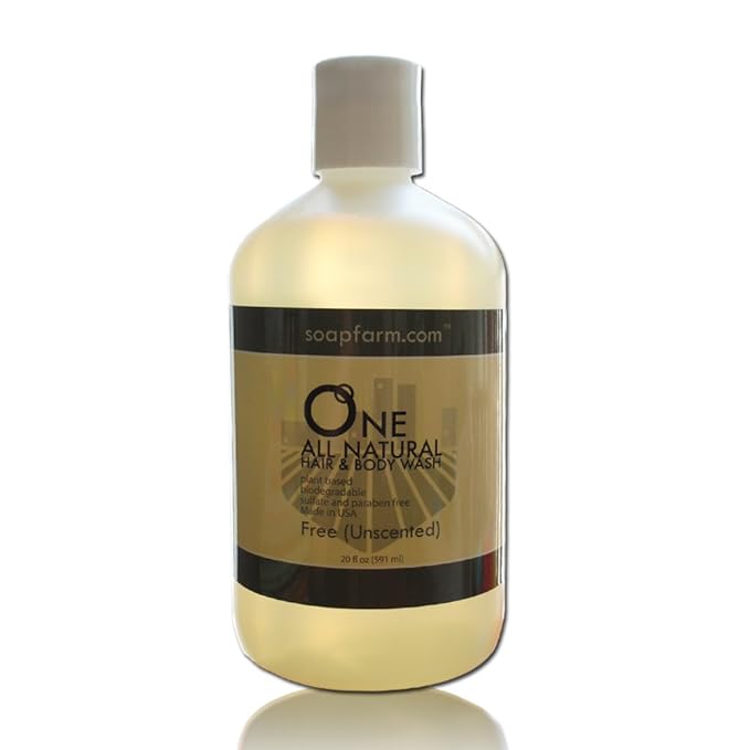 ONE Natural (Essential Oils) Hair &amp Body Wash 20 oz. 3 Pack