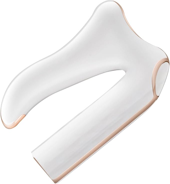 Gua Sha Electric Massager for Neck Facial Beauty Instrument Scraping Massage Scraping Tool Electric Massager for Arms Neck White