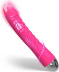 Heating Handheld Vibrating Massager -Clitioral Silent Relaxes Muscles 10 Modes Vibratorsmassager Electronic for Foot Or Neck Waterproo Personal for Adult Tools Couples Relaxation TR03 (Pink)