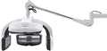 Hair Dryer Wall Mounted Hooded Dryer with Adjustable Swing Professional Multi-Functional 5 Individual Heating Discs Hair Dryer for Salon Hair Dyeing Perming White