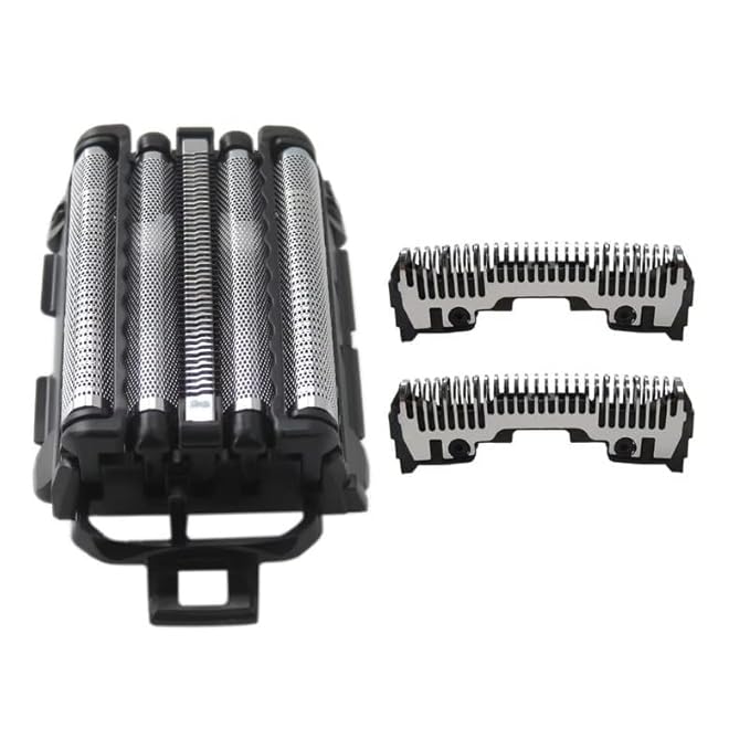 Replacement Shaver Outer Foil+Inner Blade for Panasonic ES-LVG8-K Wet/Dry Electric Shaver Razor Men's 5-Blade Shaver with Pop-up Trimmer Head Accessories