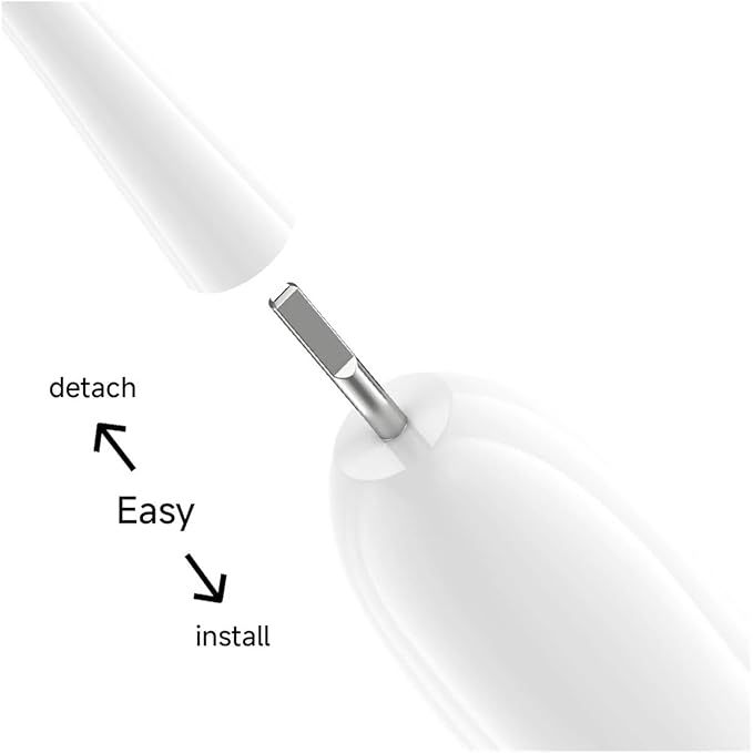Replacement Brush Heads Compatible for SU50 Electric Toothbrush Head(12PcsPack)