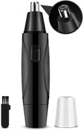 Ear and Nose Hair TrimmerPainless Eyebrow &amp Facial Hair Trimmer for Men Women Water Resistant Nose Hair Remover Battery-Operated
