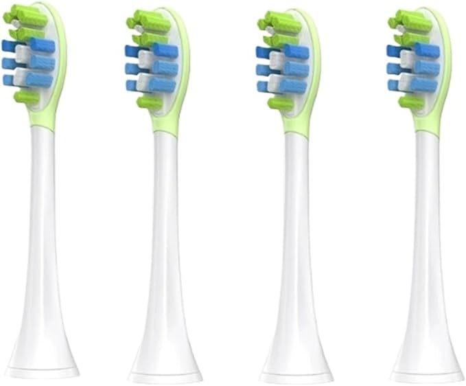 9Models Toothbrush Head CCompatible for with Sonicare HX3/HX6/HX9 Series Models(4pcs 905-W)