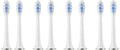 Compatible for S7 Brush Heads Super Sonic Electric Toothbrush Accessories Replacement(8 White Brush Head)