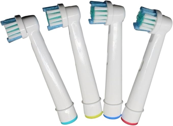 12×Replacement Brush Heads Compatible with Oral-B Electric Toothbrush Fit Advance Power/Pro Health/Triumph/3D Excel/Vitality Precision Clean(16 Pcs)