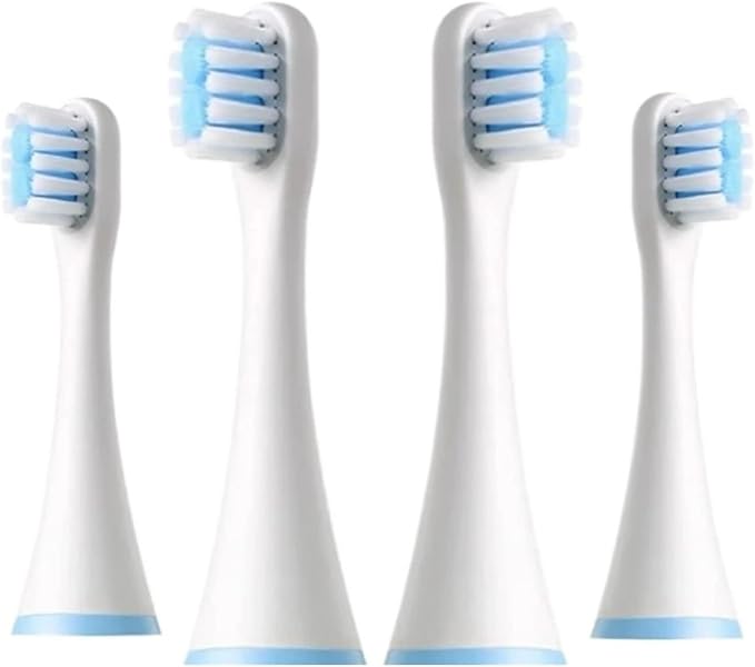 Replacement Toothbrush Heads Compatible for SOOCAS C1/MITU MES801/KAISHU/DR.BEI A7 Kids Electric Children Soft Nozzle(16PCS)