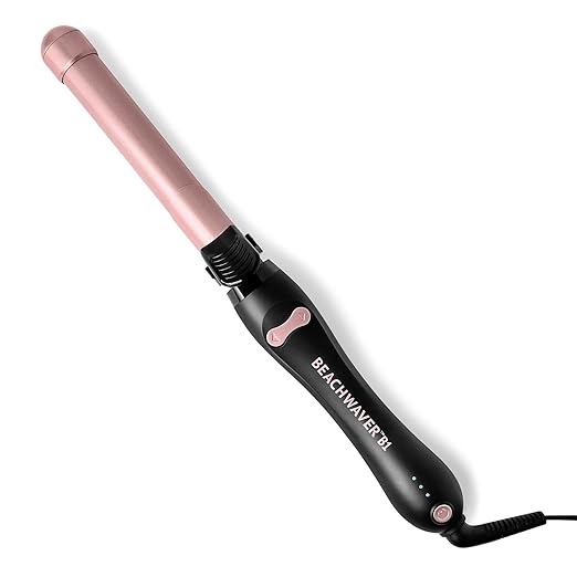 Beachwaver B1 Rotating Curling Iron - Automatic 1 Inch Ceramic Curling Iron - Easy-to-Use Spinning Wand for Long-Lasting Waves - Auto-Shut Off and Dual Voltage (BW160)