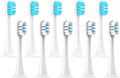 Compatible for 10Pcs T300/T500/T700 Toothbrush Heads Replaceable Refill Nozzles 4Colors(5Blue 5White)