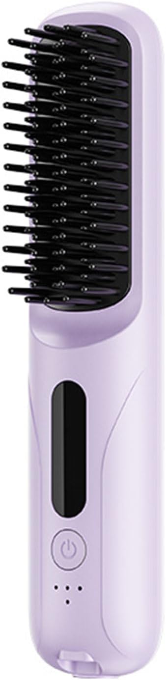 Hair Straightener Brush with 4 Heat Settings and Innovative Technology for Smooth Hair Twist Complimentary Hair Straightener