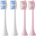 16pcs Replacement Toothbrush HeadsCompatible for KDYS-0313-T Accessories Bristles Nozzles YST01(16PCS Pink)