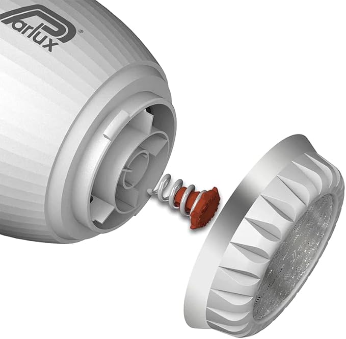Parlux Digitalyon Hair Dryer with Magic Sense Diffuser - Silver