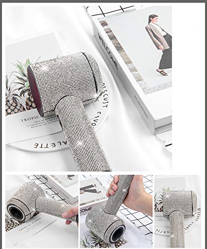 Bright Diamond Sticker Decals for Dyson Supersonic Hair Dryer HD01 HD03 HD07 HD08 HD15(Pure Diamond)