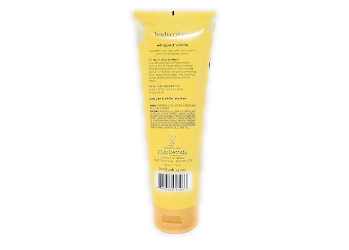 Whipped Vanilla 2 in 1 Body Wash and Bubble Bath 16 fl oz &amp Whipped Vanilla Body Cream 8 oz (Pack of 2)