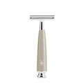 MÜHLE Rytmo Safety Razor - Safety Razor for Classic Razor Blades - High-Grade Resin Handle in Melange with Metal Accents