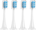 4pcs Replacement Brush HeadsCompatible for XiaomiMijia T300 T301 T500 Sonic Electric Toothbrush Head(2)