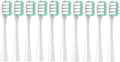 10PCS Vacuum Replacement Brush Heads Compatible for Y1S/Y4/U1/U2/U3/P1/P4 Soft Electric Toothbrush Clean Nozzles(10PrismaticCareWhite)
