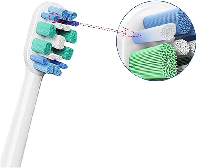 4/8/12/16PCS Replacement Toothbrush Heads ForCompatible for Phili Sonic Care C3 Premium Plaque Control 9044/65 G3 Gum 9054/65(12pcs)