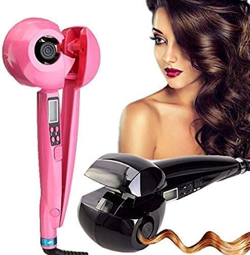 Hair Curler Automatic Steam Curler Wave Hair Roller with LCD Screen Ceramic Fast &amp Anti-Scald Curler for Both Long &amp Short Hair