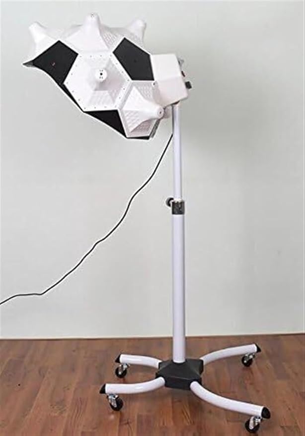Hair Dryer Salon Color Processor Accelerator Infrared Heating Rolling Base with Wheels for Barber Beauty Spa