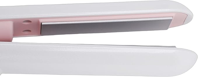 Cordless Flat Iron Mini Hair Straightener Curler with 3 Heat Settings Styling Tool for Travel Compact Design