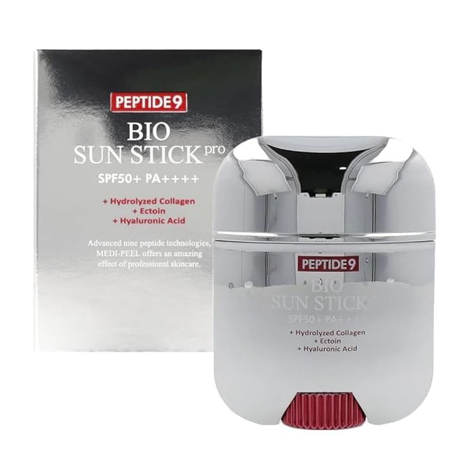 Peptide 9 SPF50+ PA++++ | Collagen and Hyaluronic Acid Advanced UV Protection with Peptide Complex - 20g Sun Stick PRO