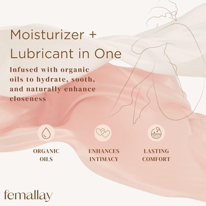 Femallay Organic Vaginal Melts – Chocolate – Moisturizes and Refreshes – 14 Count + Applicator