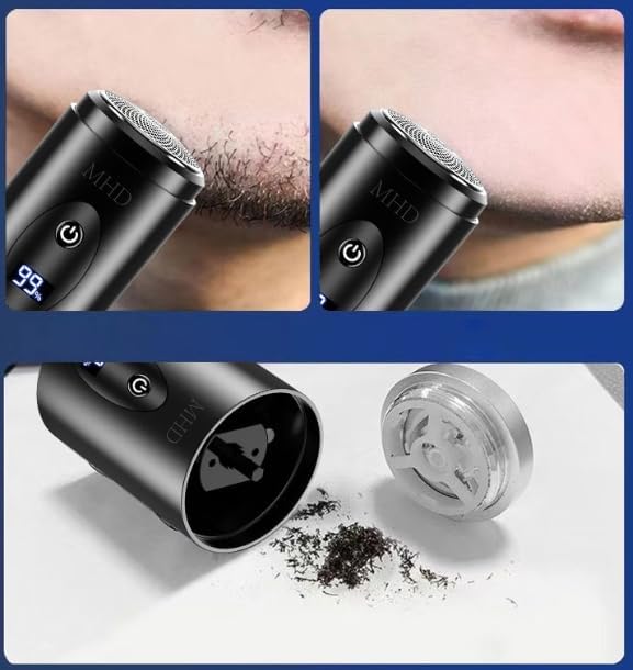 Portable Recharge Men's Rotary Shaver