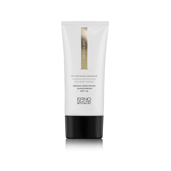 Erno Laszlo Beyond SPF UV Defense Masque SPF 30 | Blue Light &amp UV Face Sunscreen| Diminishes Signs of Aging | Antioxidant-Rich (1.7 Fl Oz)