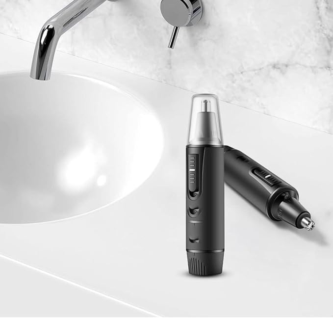 QIYUDS Nose Hair Trimmer Wet Dry High-Performance Painless Trimming Ears and Eyebrows Professional ClipperTrimmer for Men Women