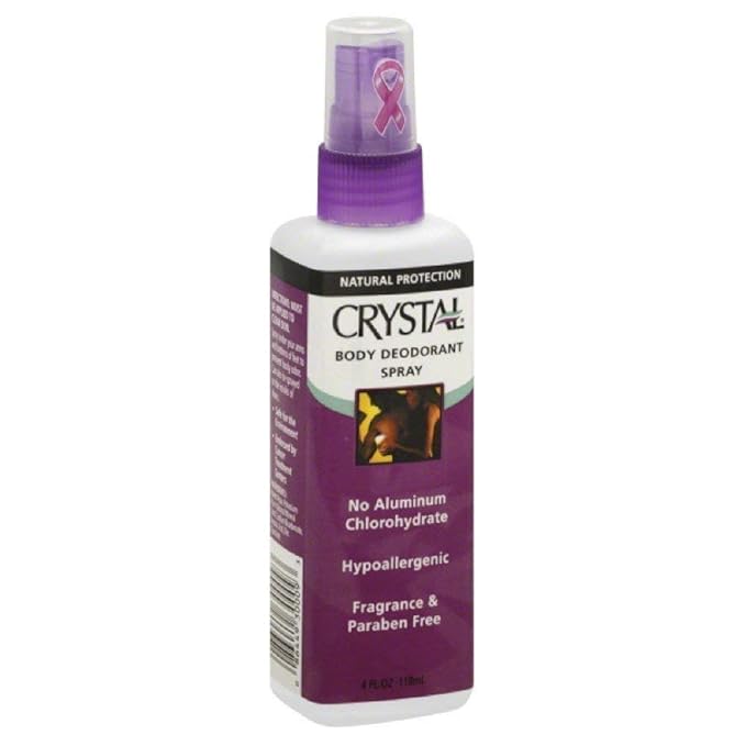 Crystal Body Deodorant Spray 4 oz (Pack of 12)