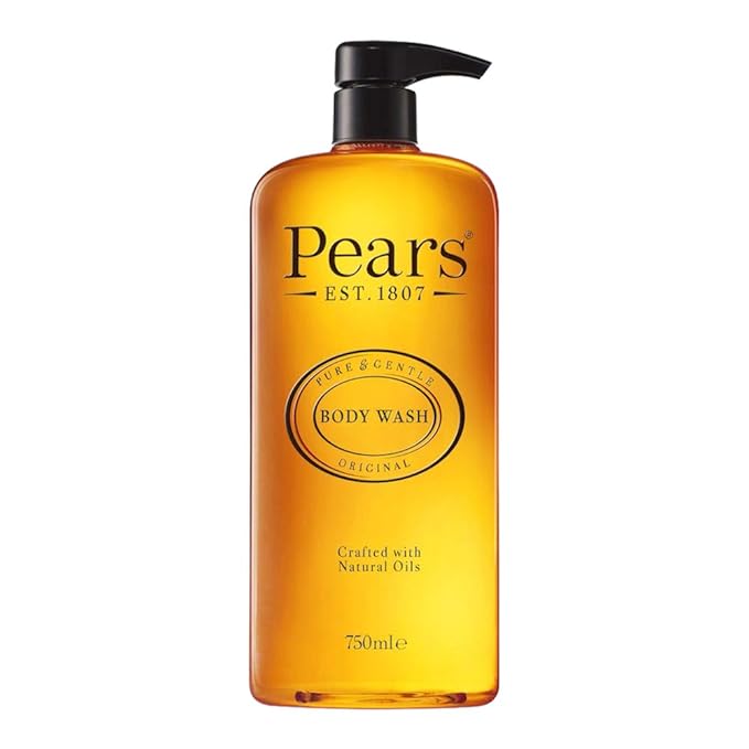 PEARS Pure &amp Gentle Gel Doccia 750ml | Originale | Realizzato con Oli Naturali e Senza Sapone | Idratazione Nutriente ed Estratti Naturali