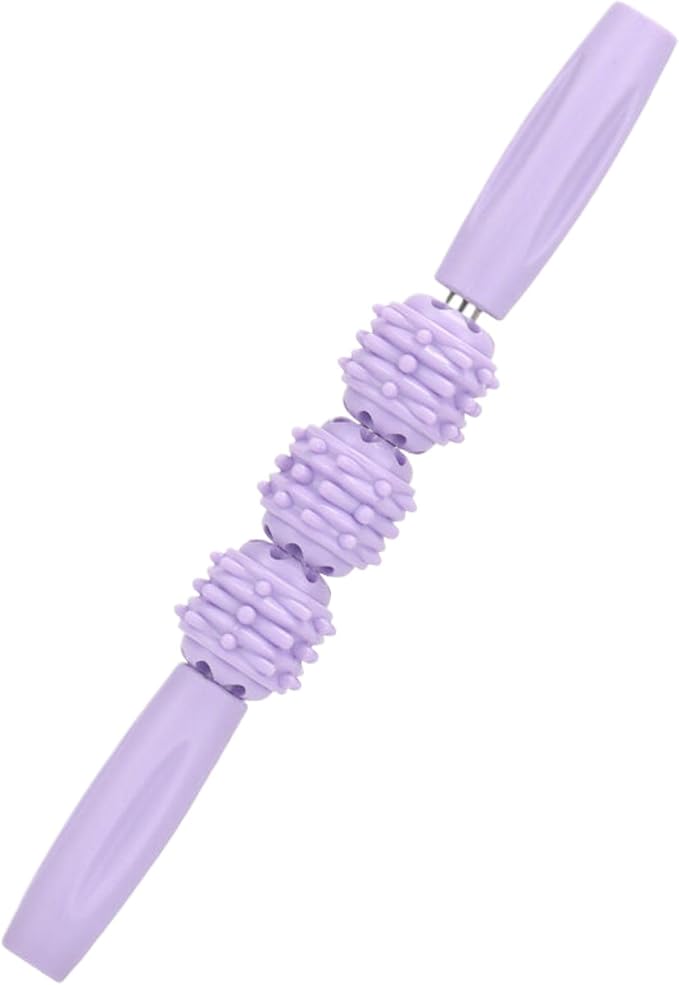 Yoga Fitness Workouts Massage 瑜伽齿轮按摩棒 Leg Arms Back Calves Roller Massage Roller Stick 狼牙按摩棒 Leg Arms Back Calves Roller Massage Roller Stick 按摩腿男女小腿滚轴健身琅琊滚轮 HomeOffice Body Electric Massagers
