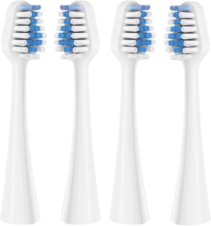 Replacement Toothbrush HeadsCompatible for Philips Cover Health Aoremon Hx7022 Screw-On Medium Fit Electric Tooth Brush Heads(3color-2A-16pcs)