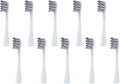 Replacement Brush Head for Oclean Electric Toothbrush Soft Bristle X/X PRO/ Z1 Brushes Replaceable fit for O-Clean Sonic(10 Grey)
